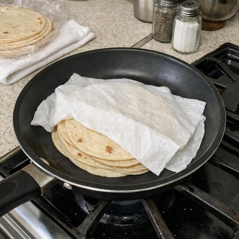 How to Reheat Tortillas Without Drying Them Out